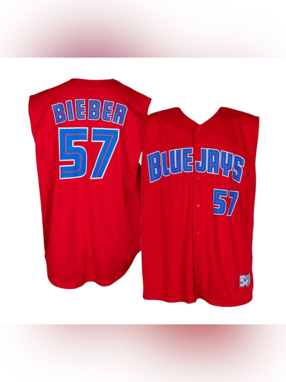 New Men’s XL Shane Bieber 2026 Toronto Blue Jays SGA Baseball Jersey